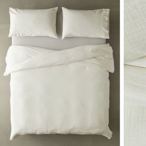 Urban Outfitters Crinkle Duvet Cover - Thumbnail 3